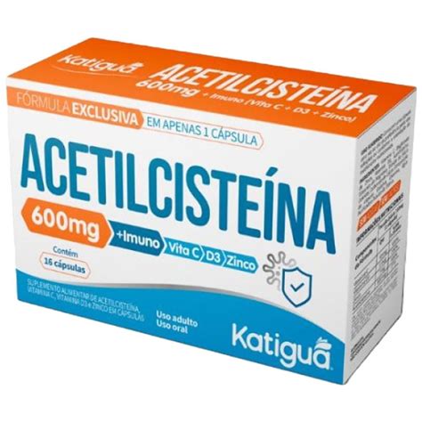 acetilcisteina suplemento alimentar